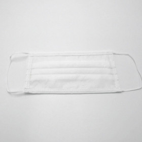 Hygienic Face Mask Contact Washable White