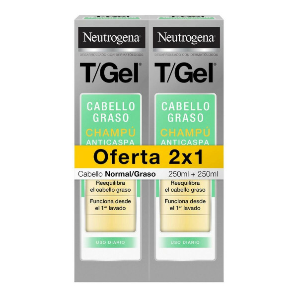 Anti-dandruff Shampoo Neutrogena Gel Champú Anticaspa Graso 250 ml