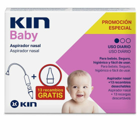 Nasal Aspirator Kin Kin Baby Baby (2 Units)