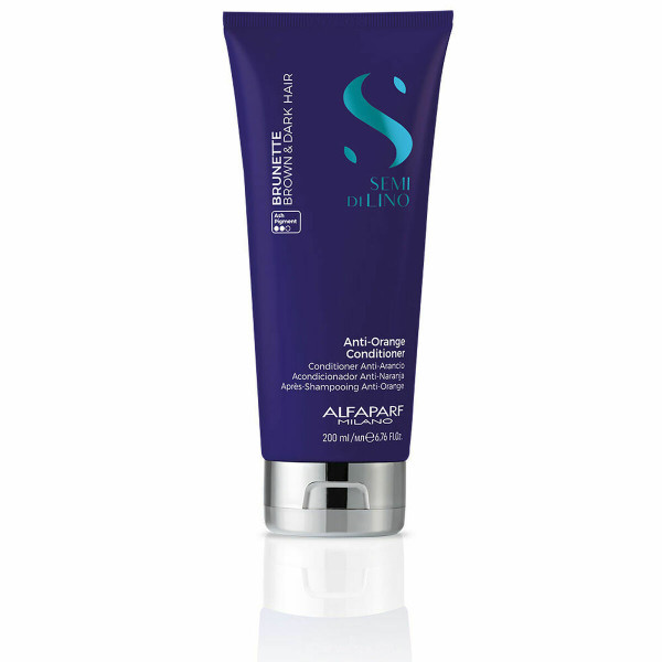 Colour Neutralising Conditioner Alfaparf Milano Semi Di Lino 200 ml Dark Hair