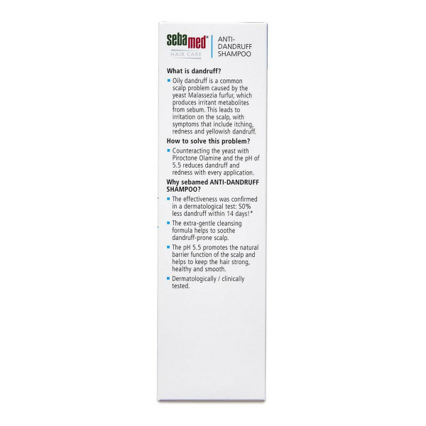Anti-dandruff Shampoo Sebamed Cuidado Capilar 200 ml