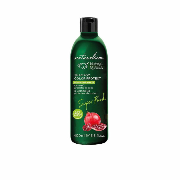 Shampoo Colour Reinforcement Naturalium Super Food 400 ml Pomegranate