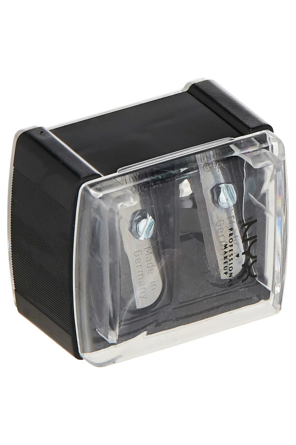 Pencil Sharpener NYX Sharpener Make-up Black 2 Compartments (1 Unit)
