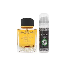 Set Lattafa Pure Oudi Edp 100ml + Deodorant 50ml