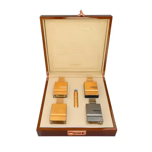 Set Al Haramain Amber Oud Collection 4 x 60ml - Amber Oud Gold Edition + Amber Oud Bleu Edition + Amber Oud White Edition + Ambe
