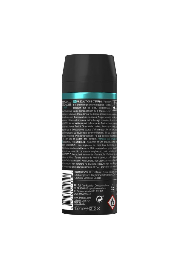 Spray Deodorant Axe Apollo 150 ml