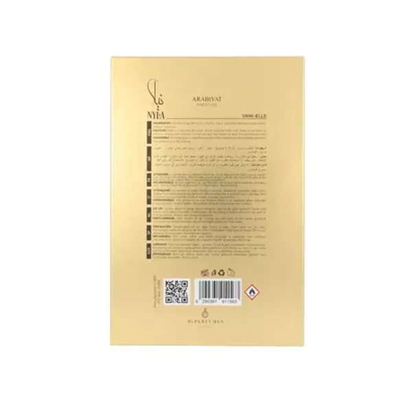 Arabiyat Prestige Nyla Vanielle Edp 80ml