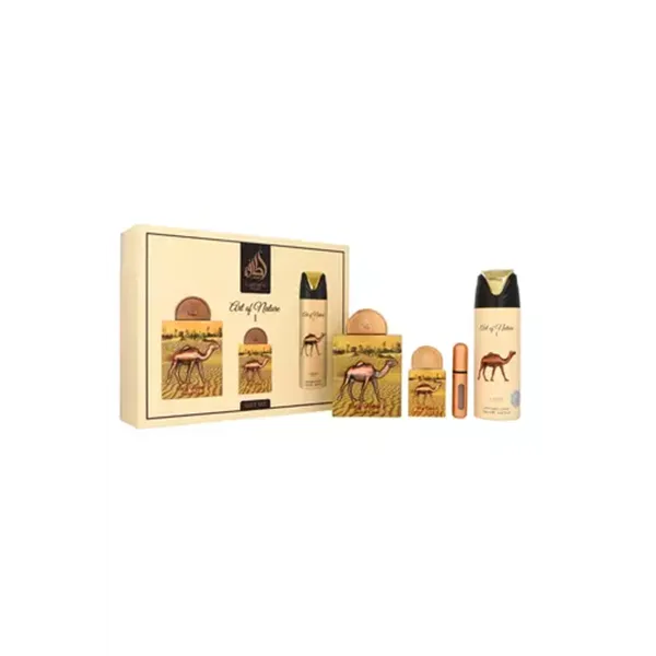 Set Lattafa Art Of Nature I Edp 100ml + Edp 20ml + Deodorant 200ml