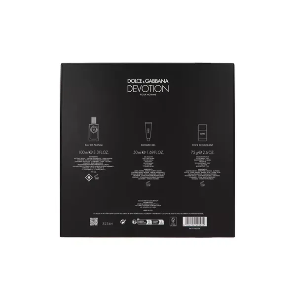 Set Dolce & Gabbana Devotion Pour Homme Edp 100ml + Shower Gel 50ml + Deostick 75g