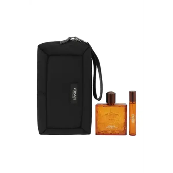 Set Versace Eros Najim Parfum 100ml + Parfum 10ml + Pouch