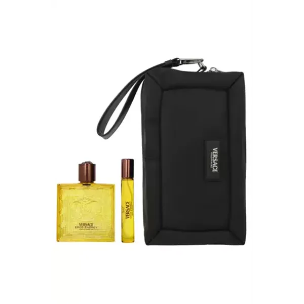 Set Versace Eros Energy Edp 100ml + Edp 10ml + Pouch