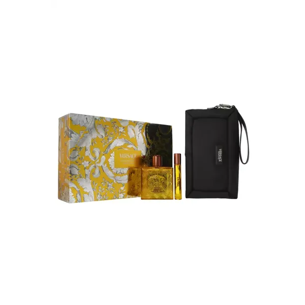 Set Versace Eros Energy Edp 100ml + Edp 10ml + Pouch