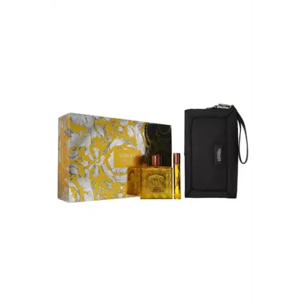 Set Versace Eros Energy Edp 100ml + Edp 10ml + Pouch