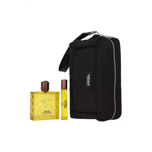 Set Versace Eros Energy Edp 100ml + Edp 10ml + Pouch