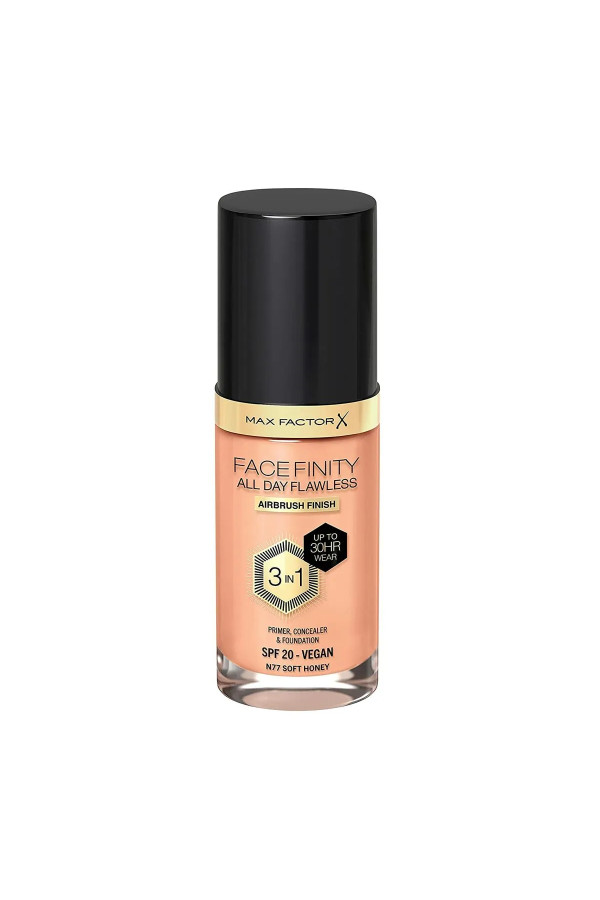 Crème Make-up Base Max Factor Facefinity Nº 77 Soft honey 30 ml