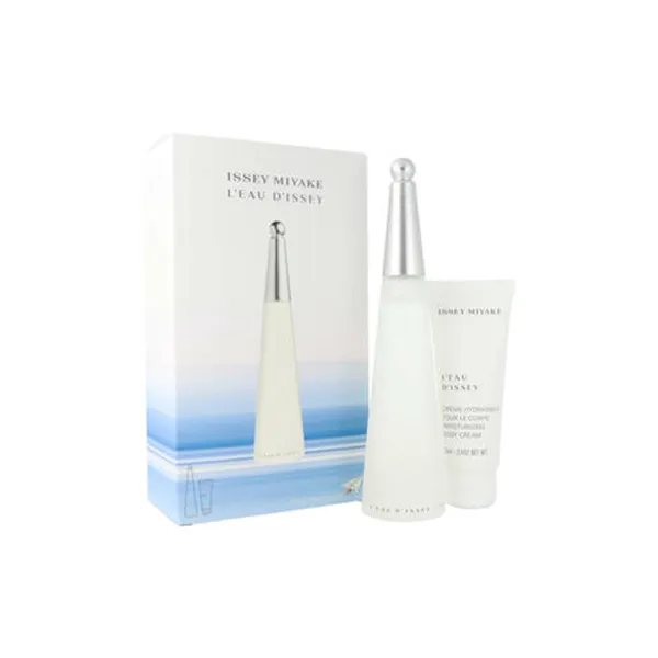 Set Issey Miyake L`Eau D`Issey Edt 100ml + Body Cream 75ml