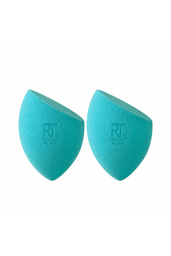 Make-up Sponge Real Techniques Miracle Airblend Blue (2 Units)