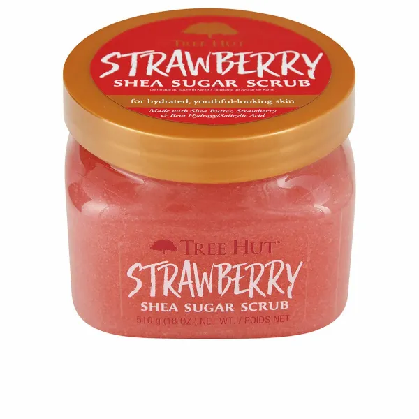 Body Exfoliator Tree Hut   Strawberry Sugar 510 g