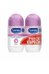 Roll-On Deodorant Sanex Invisible 2 x 50 ml
