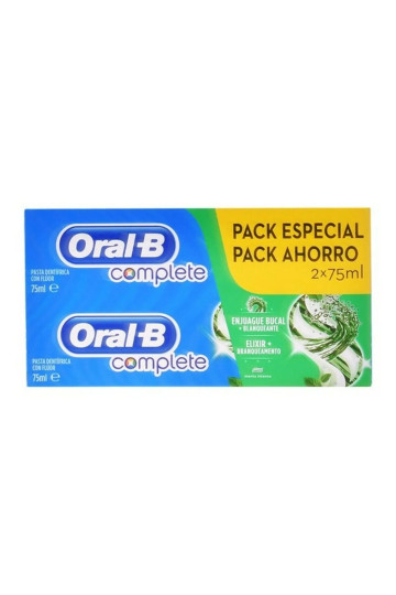 Toothpaste Complete Oral-B (2 uds)