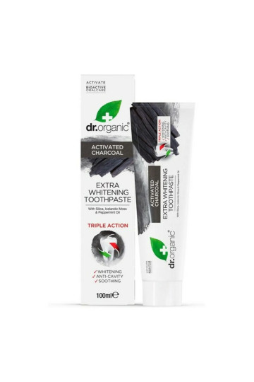 Toothpaste Carbón Dr.Organic (100 ml)