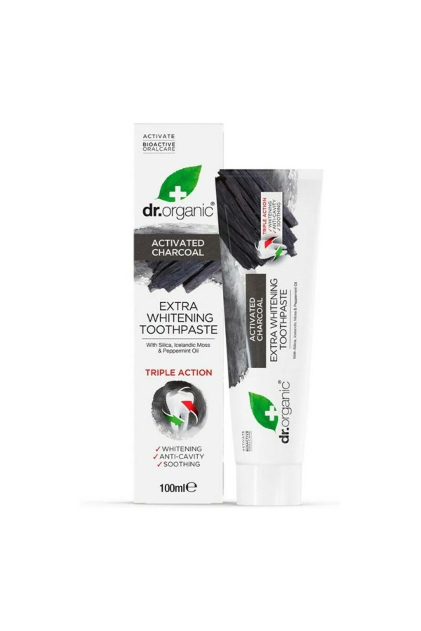 Toothpaste Carbón Dr.Organic (100 ml)
