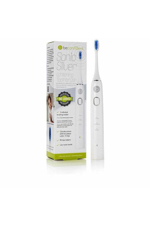 Electric Toothbrush Beconfident Sonic Silver