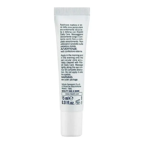 Anti-Ageing Cream for Eye Area Rilastil Hydrotenseur (15 ml)