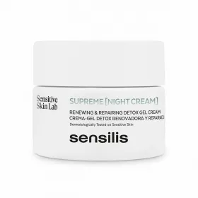 Anti-Wrinkle Night Cream Sensilis Supreme Real Detox 50 ml