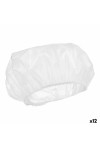 Shower Cap Transparent Plastic (12 Units)