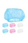 Shower Cap Set Multicolour 28 cm Plastic (12 Units)