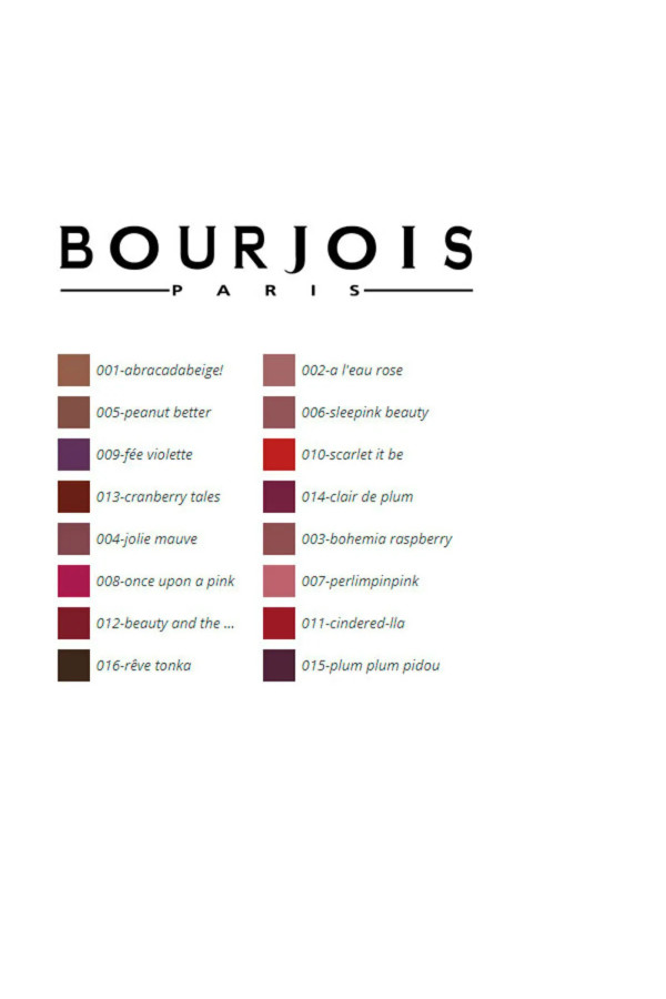 Lipstick Rouge Fabuleux Bourjois
