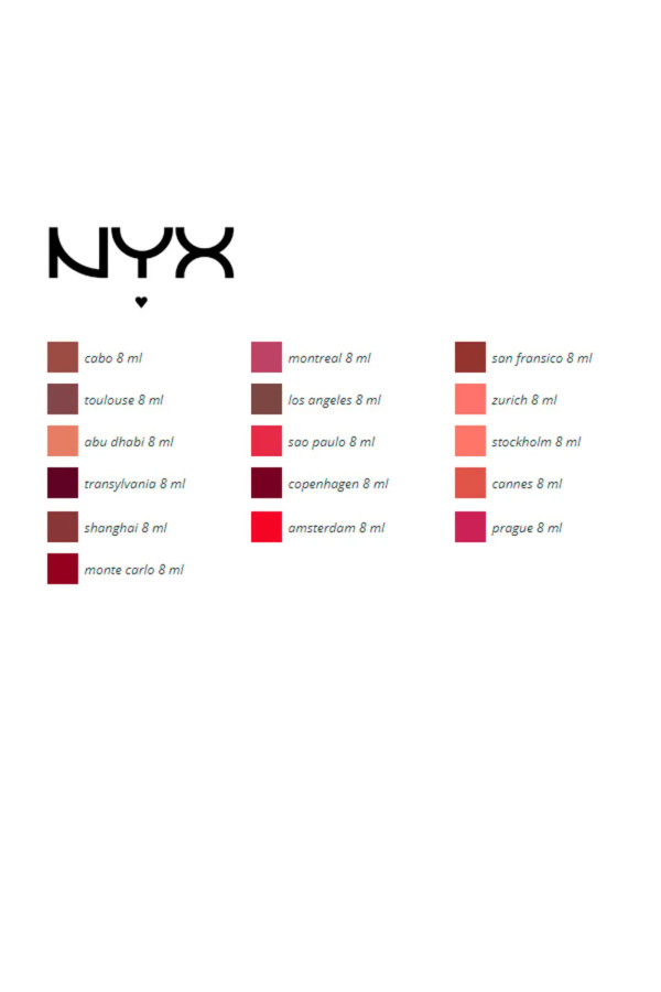 Lipstick Soft Matte NYX (8 ml)