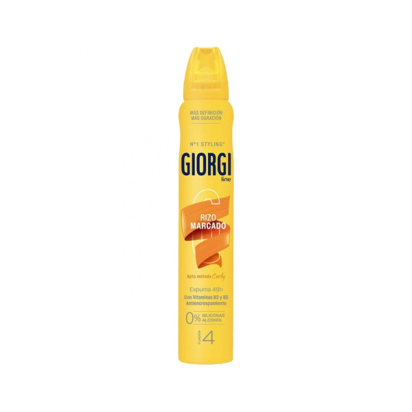 Giorgi Line Rizos Marcados Espuma Fijadora Método Curly N4 250ml