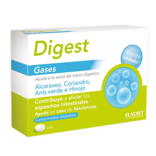 Eladiet Bigest Digest Gases 60 Comp