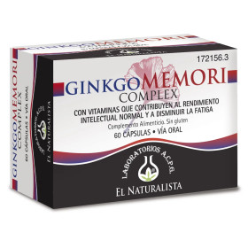 El Natural Ginkgomemori Complex 60 Caps