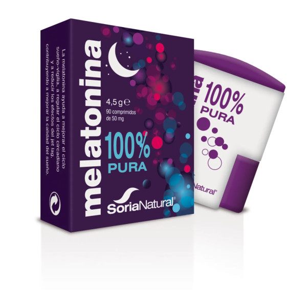 Soria Melatonina 100 Pura 50 Mg 90 Comp