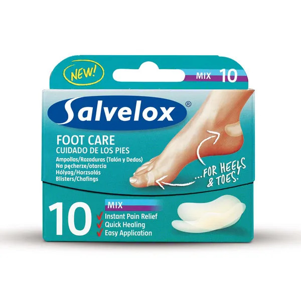 Salvequick Foot Care Mix Blisters 10 Units
