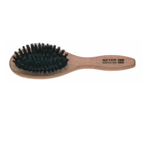 Beter Bamwood Cepillo Pequeño Cerdas Nylon y Bolitas 1 U
