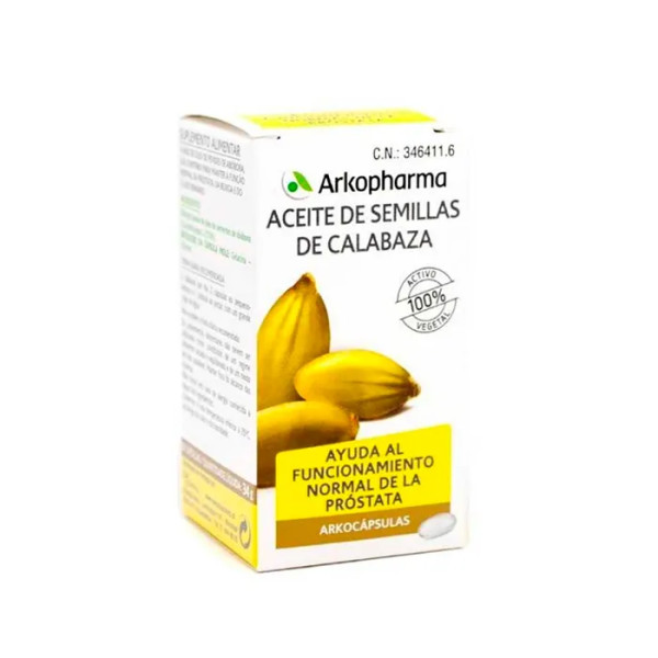 Arkopharma Arkocápsulas Pumpkin Seed Oil 50 Capsules 