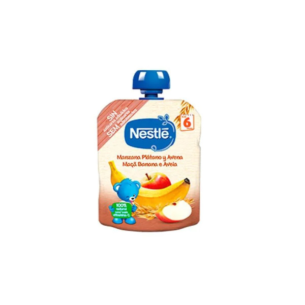 Nestle Naturnes Apple Banana Oatmeal 90g