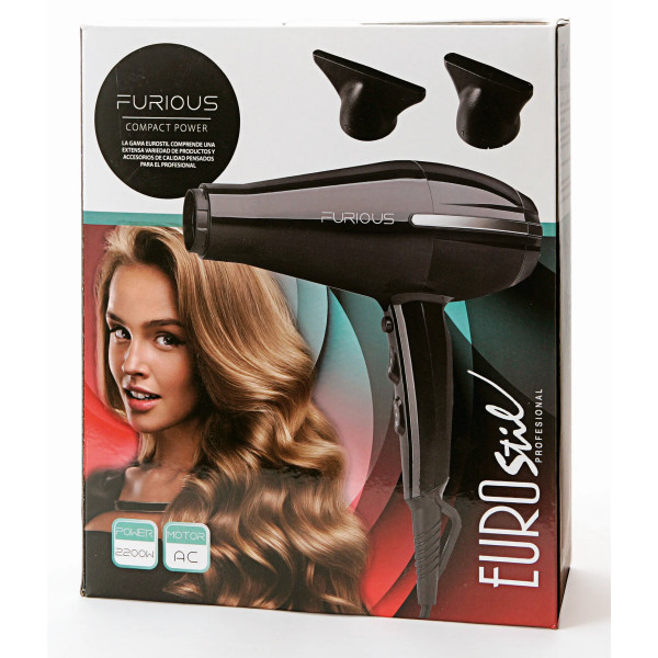 Eurostil Furius Compact Secador 2200w 1un