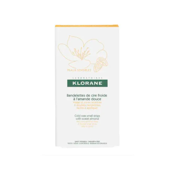 Klorane Hair Removal Cold Wax Strips Face