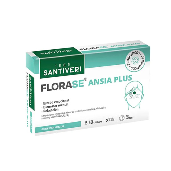 Santiveri Florase Ansia Plus 40 Capsules 