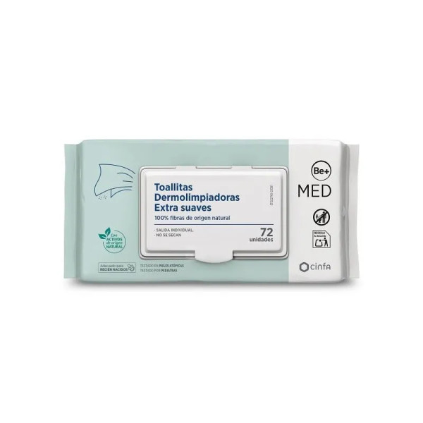 BE+Med Pediatrics Wipes 72 Units 