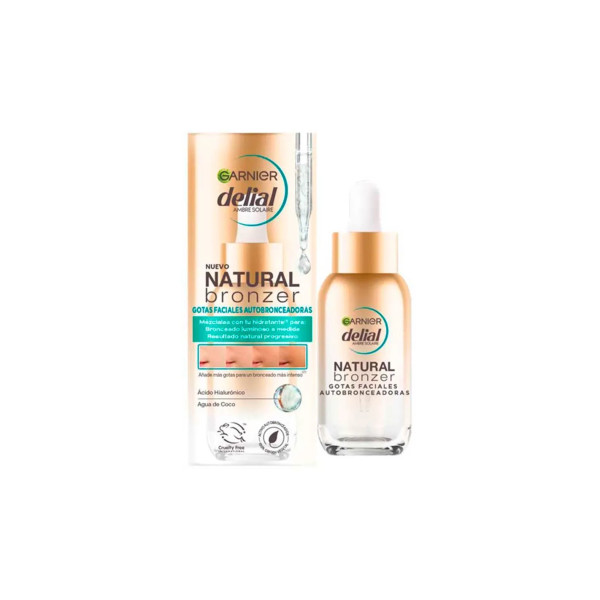 Delial Natural Bronzer Gotas Faciales Autobornceadoras 30ml