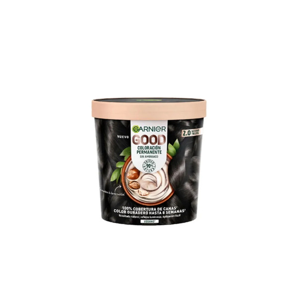 Garnier Good Coloración Permanente 2,0 Negro Trufa 1 U