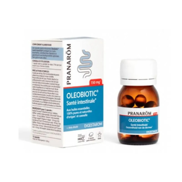 Pranarom Digestarom Oleobiotic Intestinal Health 15 Capsules