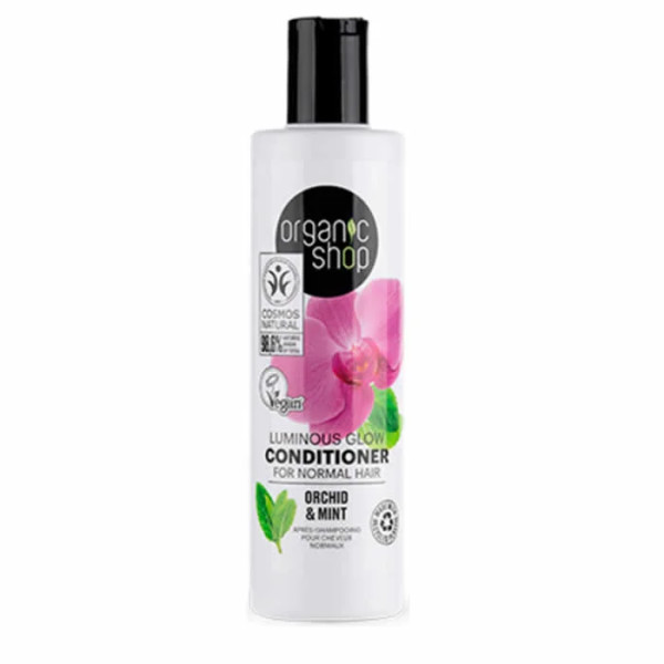 Organic Shop Luminous Glow Conditioner Orchid & Mint Normal Hair 280ml