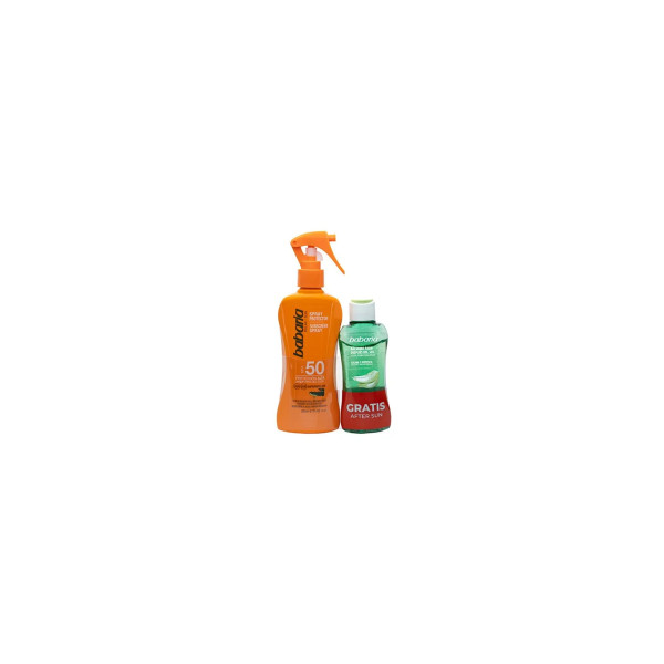Babaria Aloe Spray Protector Spf50 200ml Spray Balsamo After Sun 1u